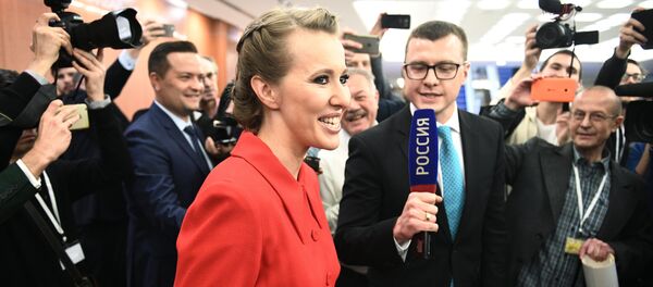 俄总统候选人索布恰克称普京将赢得选举 - 俄罗斯卫星通讯社