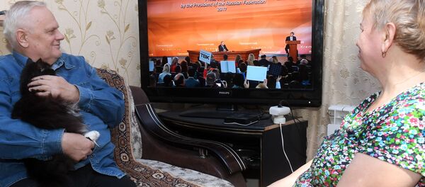 超80%關注普京年度記者會的俄公民對總統回答感到滿意 超80%關注普京年度記者會的俄公民對總統回答感到滿意 - 俄羅斯衛星通訊社