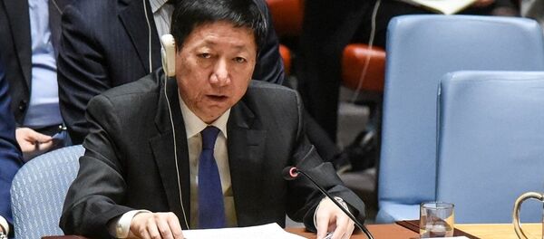 中国常驻联合国副代表吴海涛 中国常驻联合国副代表吴海涛 - 俄罗斯卫星通讯社