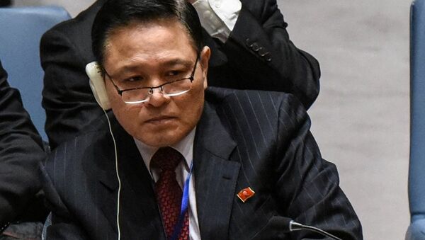朝鲜常驻联合国代表慈成男 - 俄罗斯卫星通讯社
