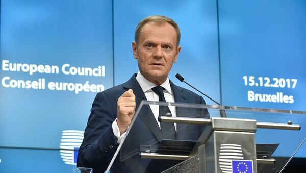 European council President Donald Tusk - 俄罗斯卫星通讯社