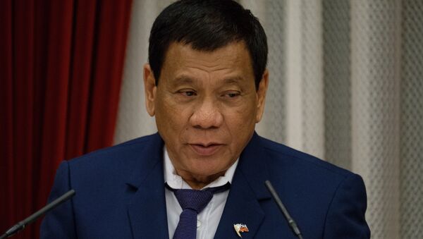 Philippine President Rodrigo Duterte - 俄罗斯卫星通讯社