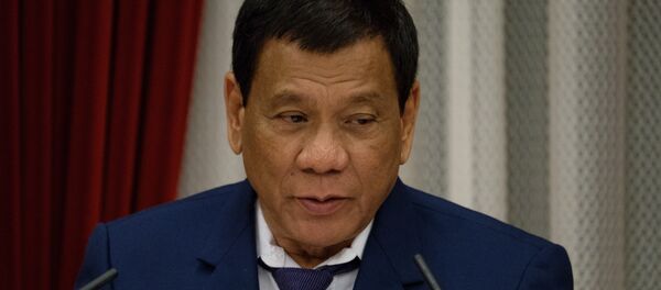 Philippine President Rodrigo Duterte - 俄羅斯衛星通訊社