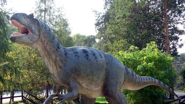 媒体：一亿多年前恐龙足迹化石遭破坏 - 俄罗斯卫星通讯社