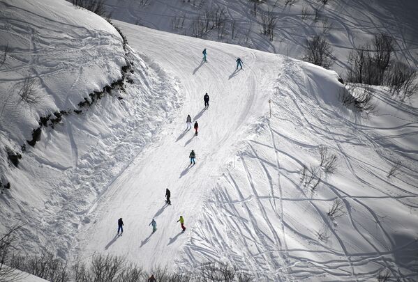 “罗莎库塔”滑雪度假村是俄罗斯最大的滑雪度假村 - 俄罗斯卫星通讯社