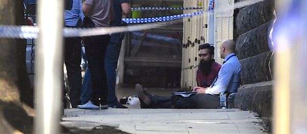 На месте наезда автомобиля на пешеходов в центре Мельбурна, Австралия - 俄羅斯衛星通訊社