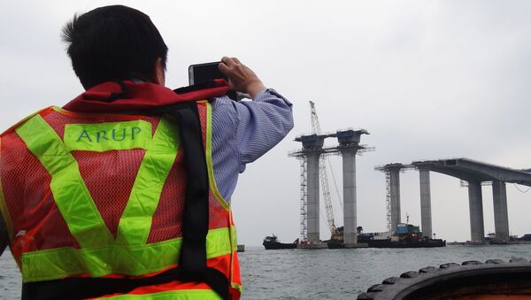 港珠澳大桥投入运行时间推迟至2018年初 - 俄罗斯卫星通讯社