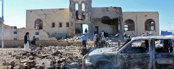 普京在与沙特国王谈话期间对也门向利雅得方向发射导弹进行谴责 - 俄罗斯卫星通讯社