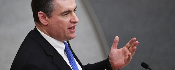 Председатель комитета Государственной Думы РФ по международным делам Леонид Слуцкий Председатель комитета Государственной Думы РФ по международным делам Леонид Слуцкий - 俄羅斯衛星通訊社