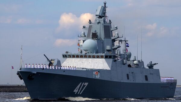Генеральная репетиция военно-морского парада ко дню ВМФ в Кронштадте - 俄羅斯衛星通訊社