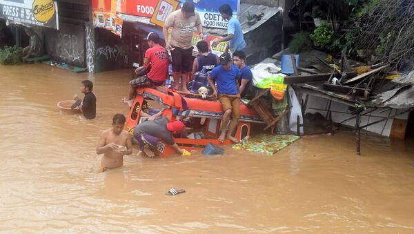 Наводнение на Филиппинах - 俄羅斯衛星通訊社
