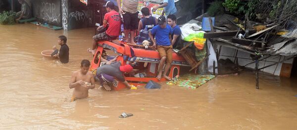 Наводнение на Филиппинах Наводнение на Филиппинах - 俄罗斯卫星通讯社