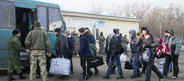 烏克蘭衝突雙方在頓巴斯啓動換囚程序 烏克蘭衝突雙方在頓巴斯啓動換囚程序 - 俄羅斯衛星通訊社