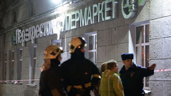 將聖彼得堡市內商店爆炸案重新定性，現已定為恐襲事件 - 俄羅斯衛星通訊社