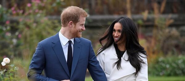 梅根·马克尔与英国哈里王子 - 俄罗斯卫星通讯社