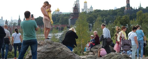 莫斯科扎里亚季耶公园出现中文语音导游机 - 俄罗斯卫星通讯社