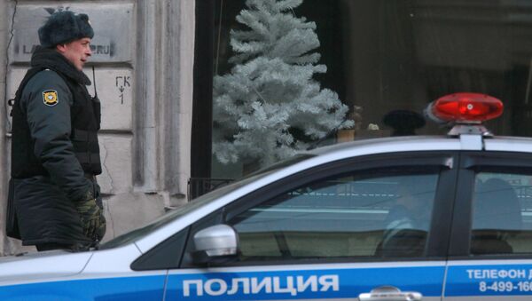 Полиция в Москве - 俄罗斯卫星通讯社