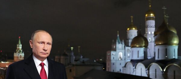 普京在新年賀詞中祝願俄羅斯公民順遂安康 - 俄羅斯衛星通訊社