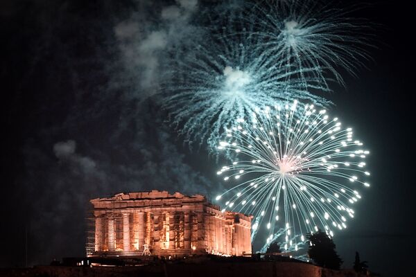 希腊庆祝新年。 - 俄罗斯卫星通讯社