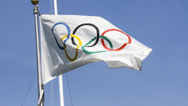 Олимпийский флаг - 俄罗斯卫星通讯社