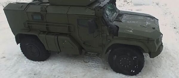 俄国防部展示空降军新式装甲车 - 俄罗斯卫星通讯社