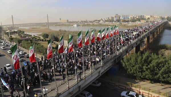 伊朗举行支持当局的和平示威 - 俄罗斯卫星通讯社