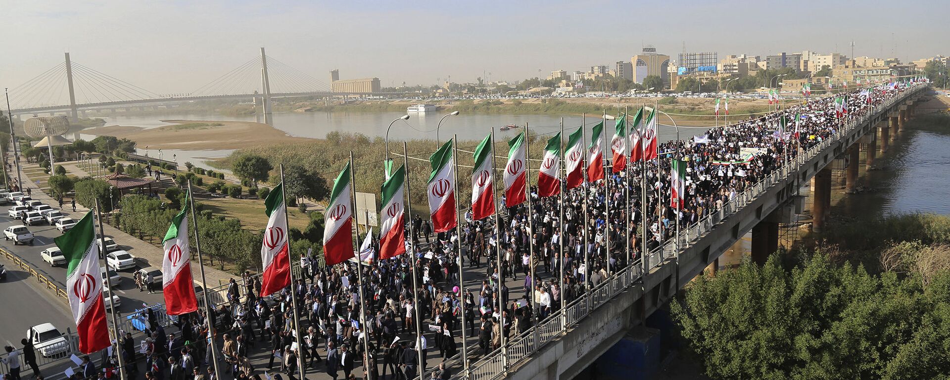 约30%伊朗人参加伊斯兰革命胜利45周年游行  - 俄罗斯卫星通讯社, 1920, 12.02.2024