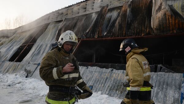 俄劳动与就业局开始对新西伯利亚火灾进行检查 - 俄罗斯卫星通讯社