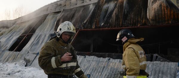 俄劳动与就业局开始对新西伯利亚火灾进行检查 俄劳动与就业局开始对新西伯利亚火灾进行检查 - 俄罗斯卫星通讯社