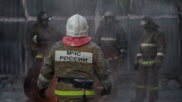 俄緊急情況部：發生火災的新西伯利亞近郊鞋廠為非法生產 - 俄羅斯衛星通訊社