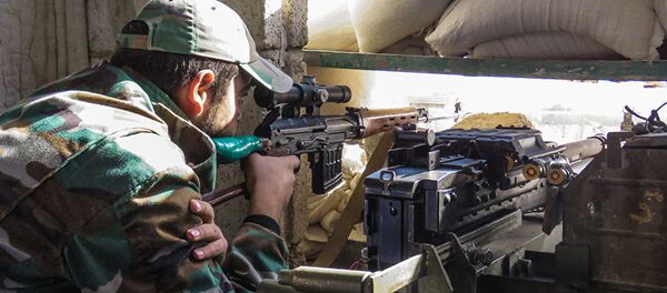 消息人士:叙军打破对大马士革近郊一军事基地的包围 消息人士:叙军打破对大马士革近郊一军事基地的包围 - 俄罗斯卫星通讯社