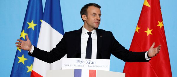 马克龙正式访华 - 俄罗斯卫星通讯社