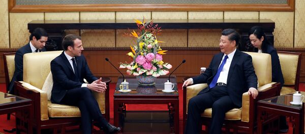 法国总统马克龙访华 - 俄罗斯卫星通讯社