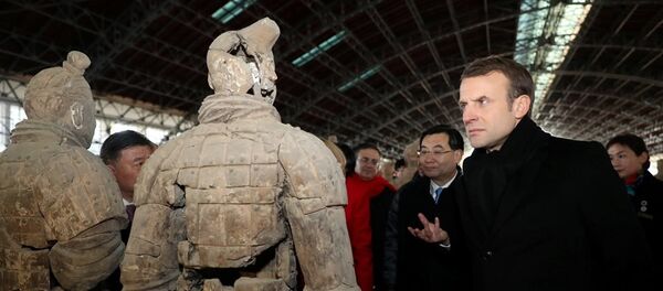 法国总统马克龙访华 - 俄罗斯卫星通讯社