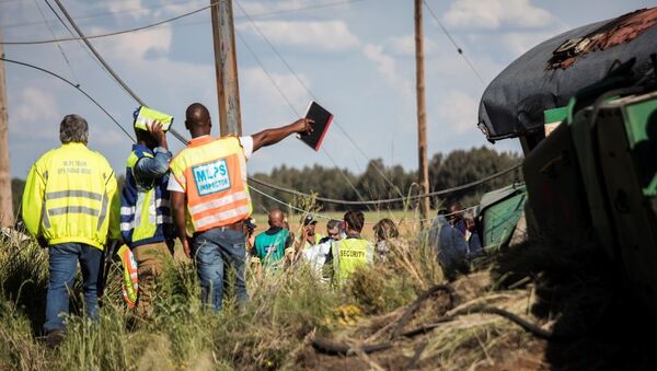 南非火车相撞致约200人受伤 - 俄罗斯卫星通讯社