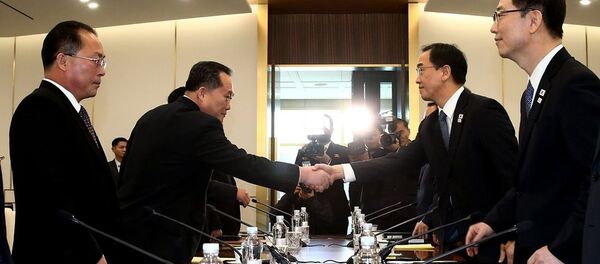 朝韓雙方會談 - 俄羅斯衛星通訊社