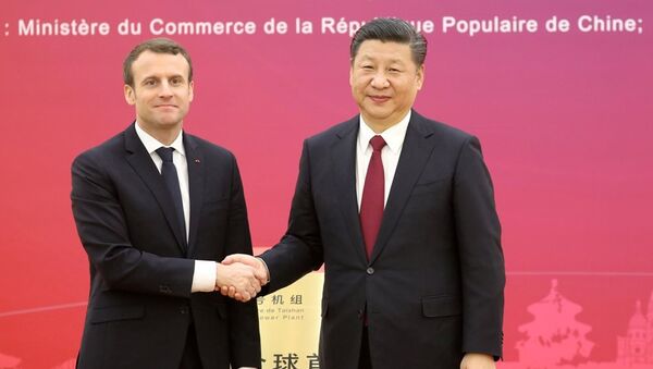 中國主席與法國總統 - 俄羅斯衛星通訊社