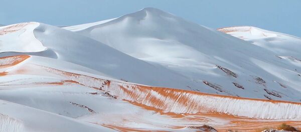 撒哈拉沙漠已连续两年出现降雪 - 俄罗斯卫星通讯社
