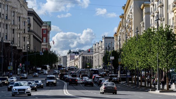 Тверская улица  в Москве. 2017 год - 俄羅斯衛星通訊社