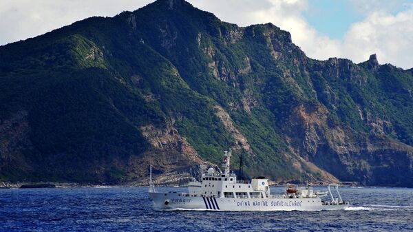 中国海军四艘巡逻舰驶入东海争议岛屿海域 - 俄罗斯卫星通讯社