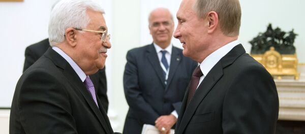 克宫：普京和阿巴斯将在索契会晤期间讨论中东局势调解问题 - 俄罗斯卫星通讯社