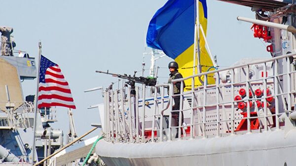 乌克兰军方和美国军舰在黑海进行联合训练 - 俄罗斯卫星通讯社