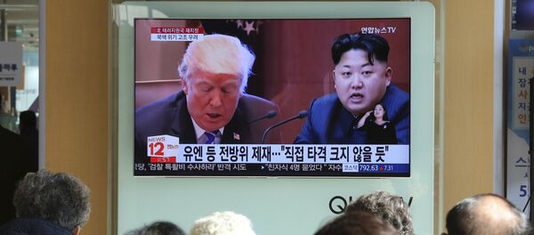 特朗普：美國正就釋放3名在朝被扣公民問題談判 - 俄羅斯衛星通訊社