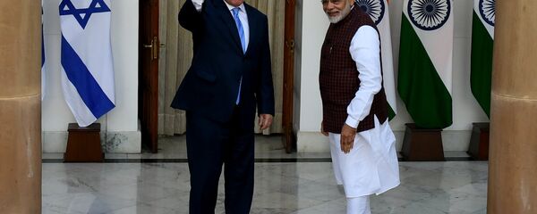 以色列总理内塔尼亚胡1月15日在对印度进行为期6日的访问 - 俄罗斯卫星通讯社