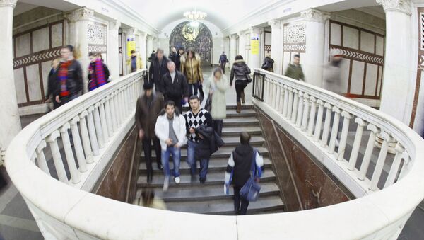 俄莫斯科地铁站将现虚拟图书馆 - 俄罗斯卫星通讯社