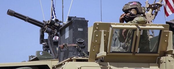 Американские военные в Сирии - 俄罗斯卫星通讯社