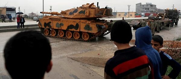 土耳其土叙边境部队进入高度备战状态 - 俄罗斯卫星通讯社