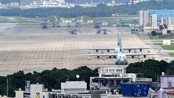 安倍晉三呼籲美國就沖繩島基地附近飛彈事件開展合作 - 俄羅斯衛星通訊社