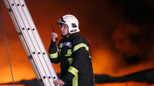 俄紧急情况部：弗拉季高加索电子镀锌厂发生火灾致1人死亡 - 俄罗斯卫星通讯社