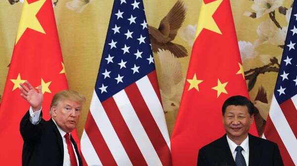 特朗普从华盛顿飞往北京将与习近平主席举行会谈 - 俄罗斯卫星通讯社